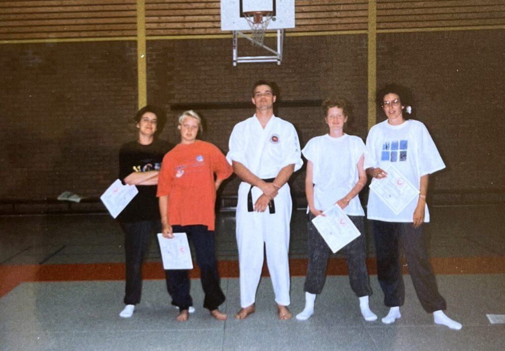 1994 zelfverdediging voor vrouwen cursus urk hapkido